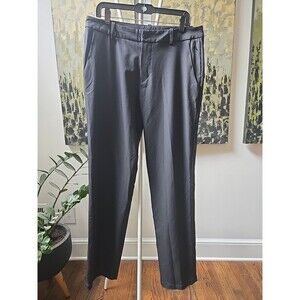 Lululemon Athletica Pants Mens Gray Pinstripe Straight Relaxed Sz 36x34 Striped